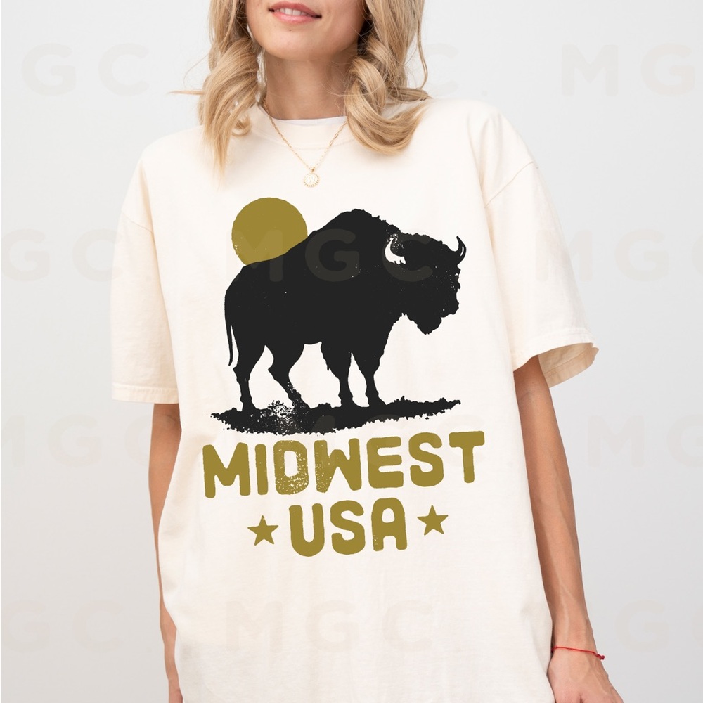 🚨 SALE 🚨 Comfort Colors Midwest USA Shirt